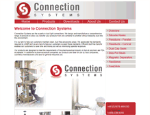 Tablet Screenshot of connection-systems.com